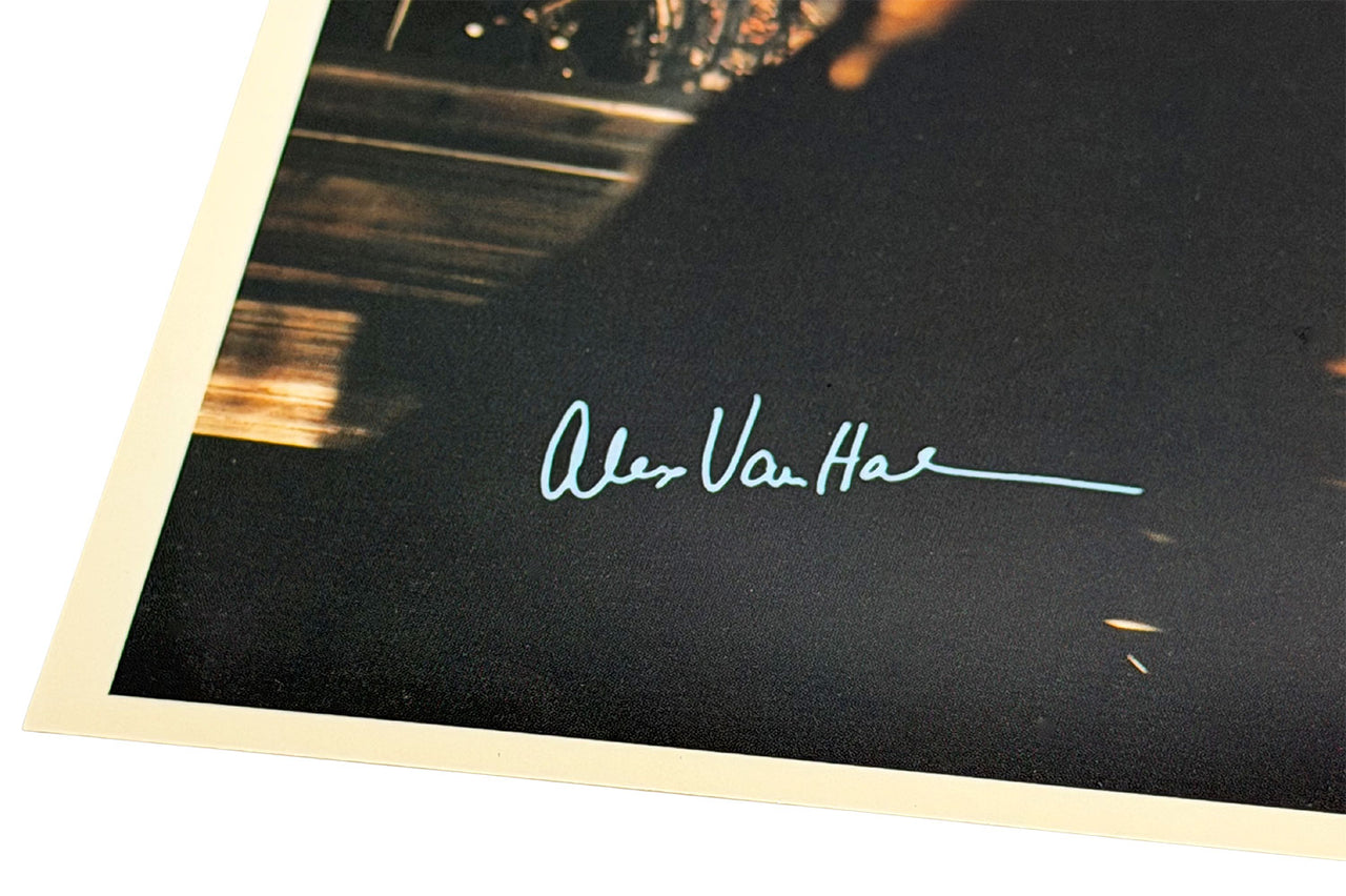 Vintage Alex Van Halen Heavyweight Glossy 8" x 10" Photo