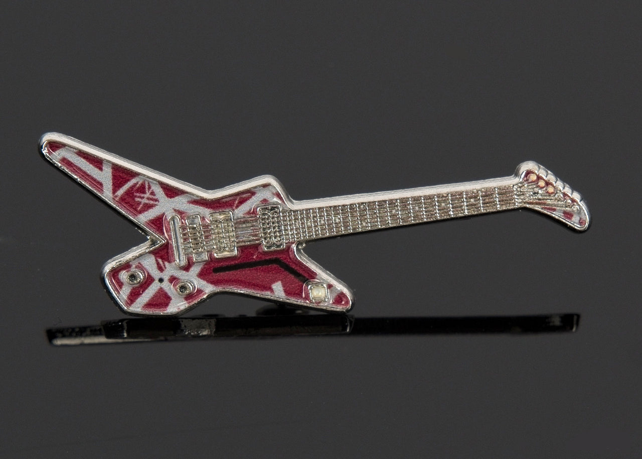 Shark Guitar Enamel Pin