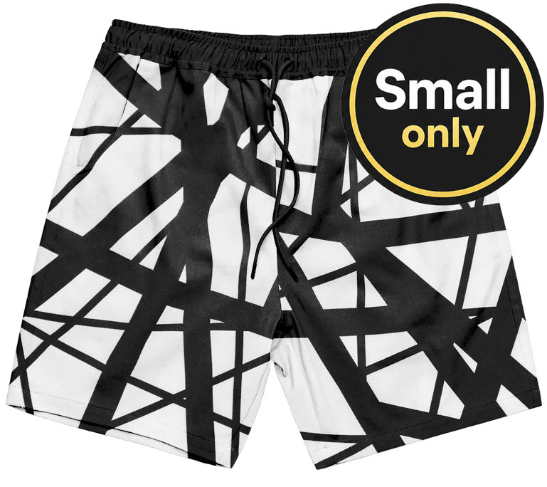 White/Black Swim Shorts