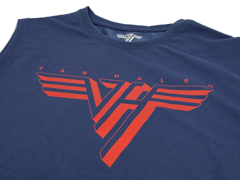 Red Logo Sleeveless Shirt