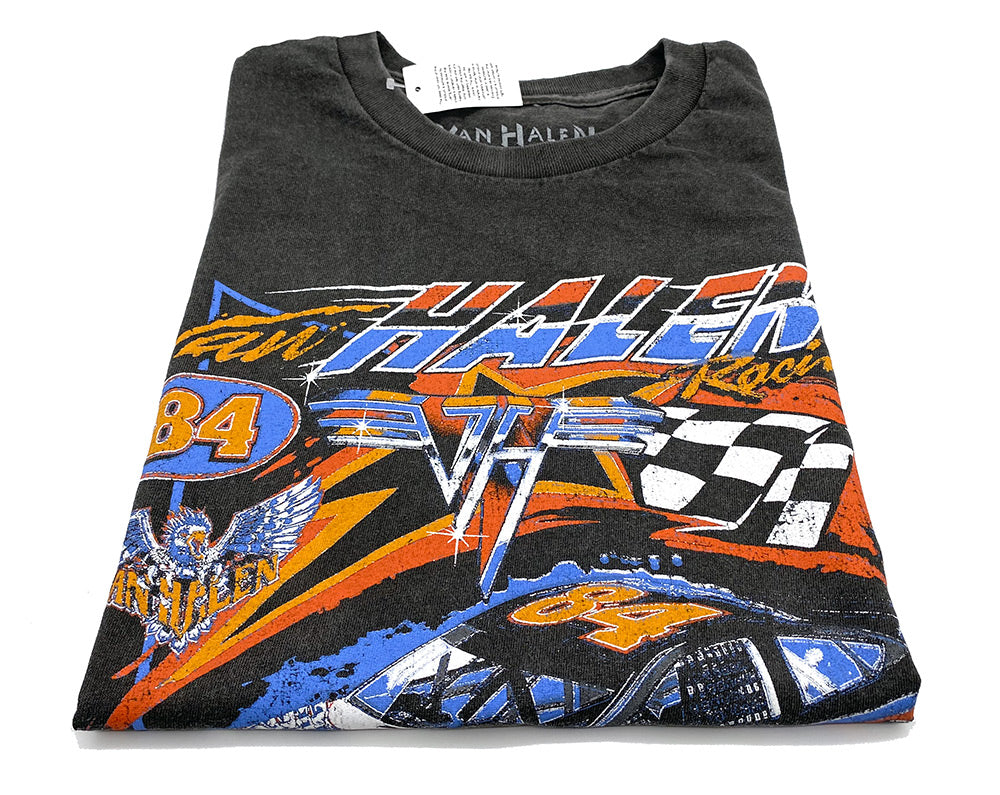 Van Halen Vintage Wash Racing Shirt
