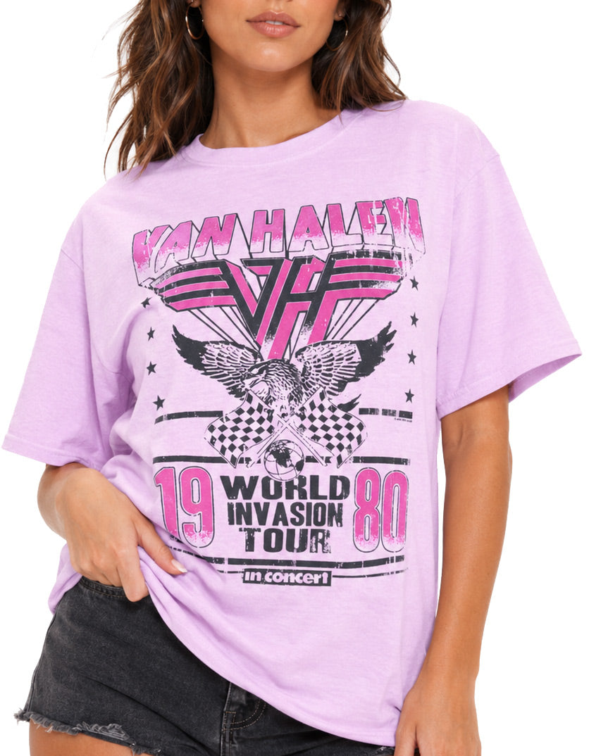 Washed Lavender 1980 Tour Tee
