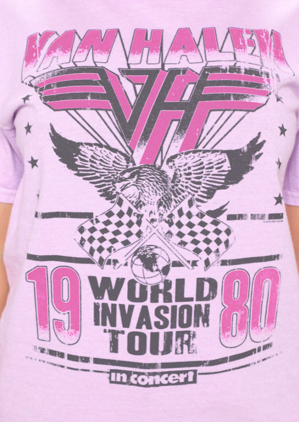 Washed Lavender 1980 Tour Tee