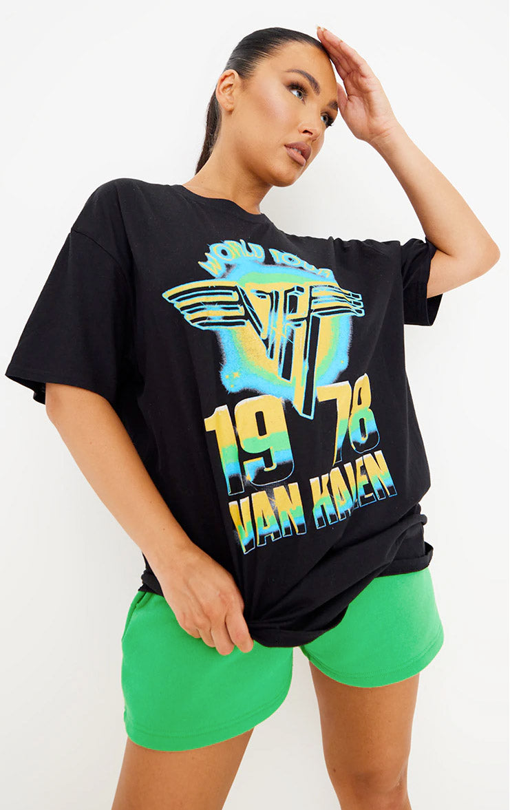 Black 1978 World Tour Tee