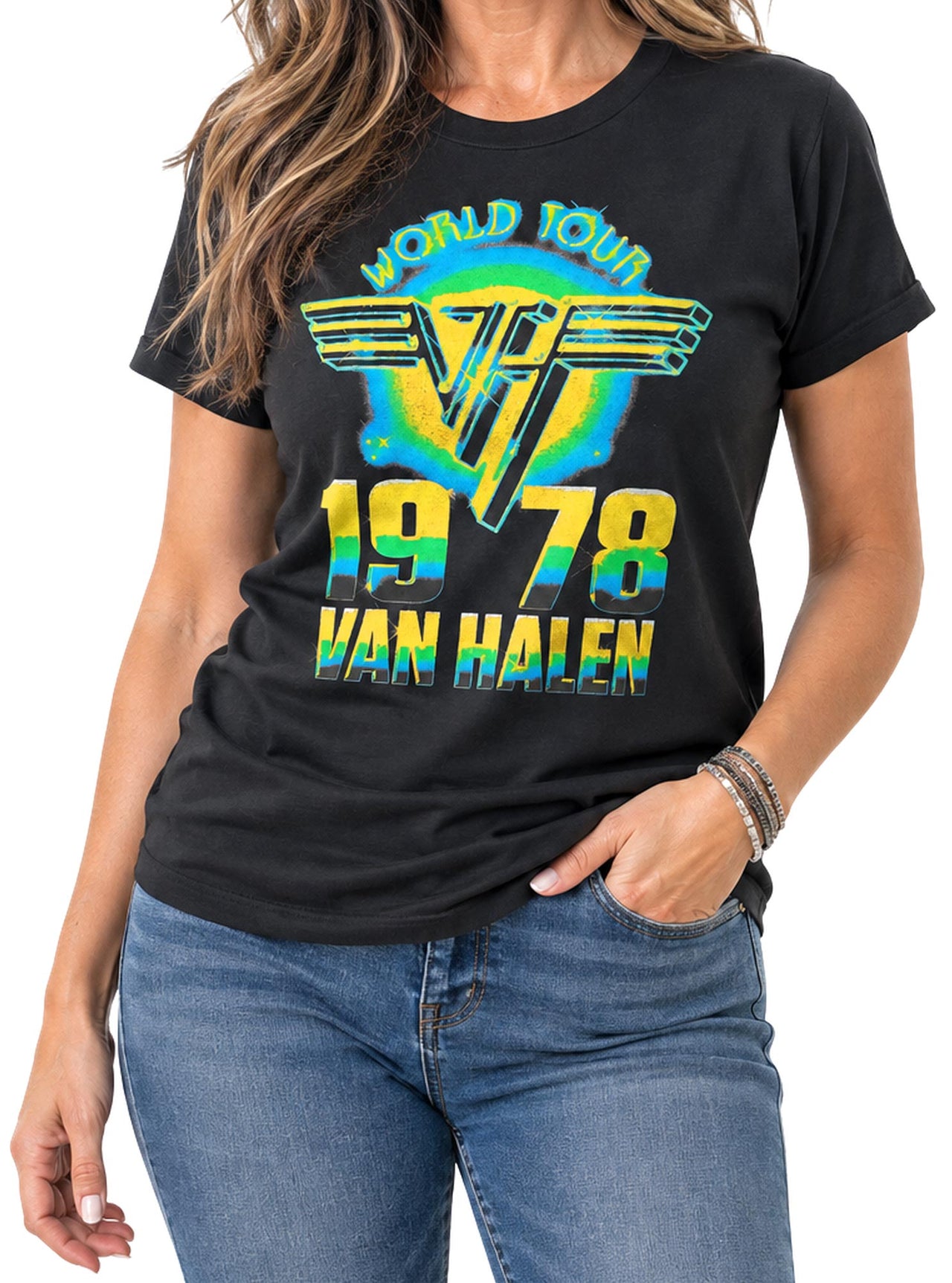 Black 1978 World Tour Unisex Tee