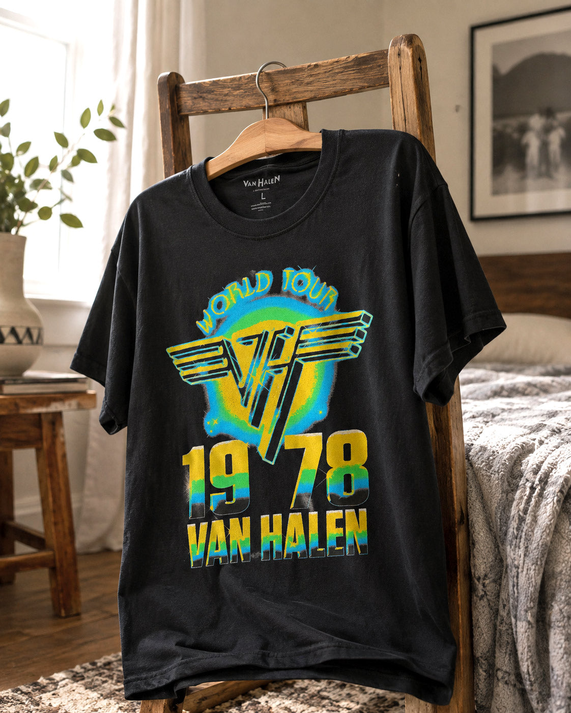 Black 1978 World Tour Unisex Tee