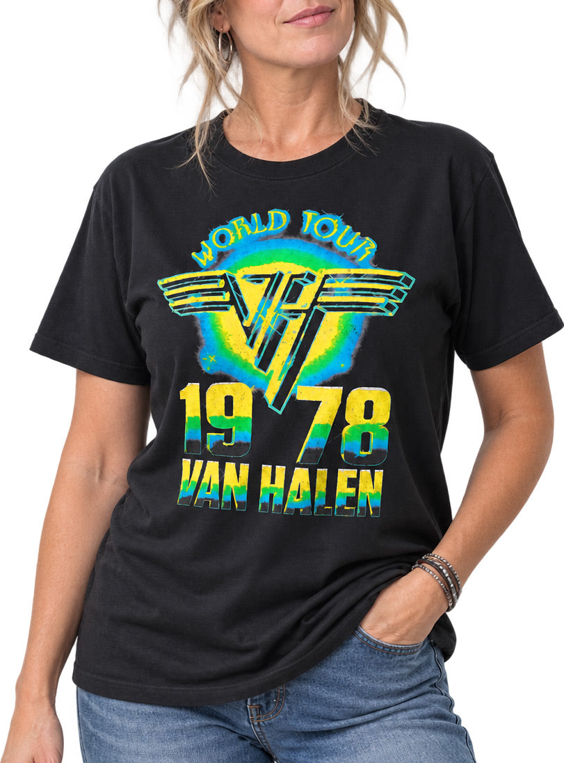Black 1978 World Tour Unisex Tee