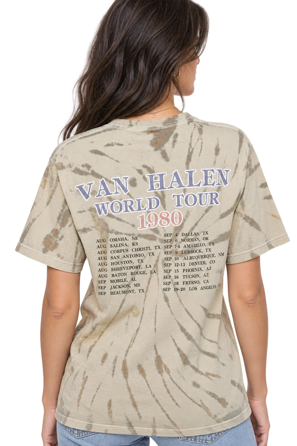 Women's 1980 Tour Tie Dye