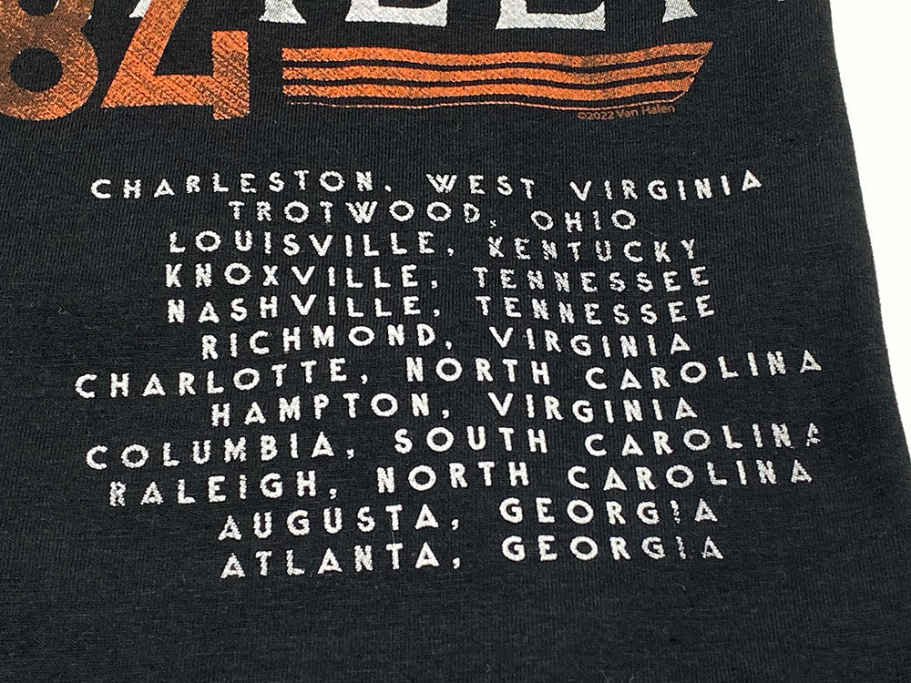 Van Halen Barbed Wire & Roses Tour Shirt