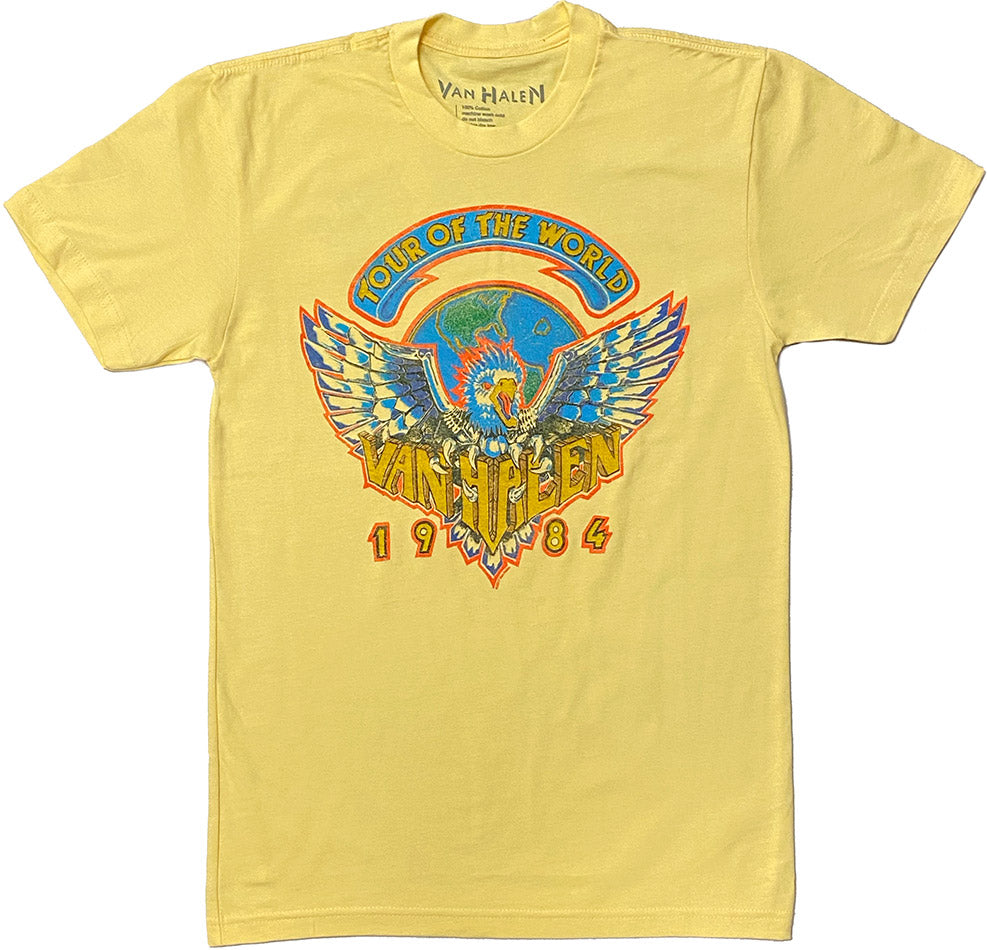 Yellow 1984 Tour Tee