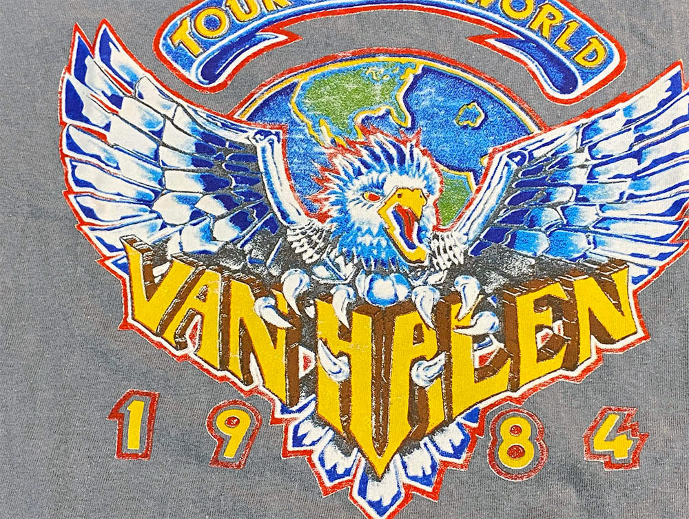 Washed Grey 1984 Eagle Shirt
