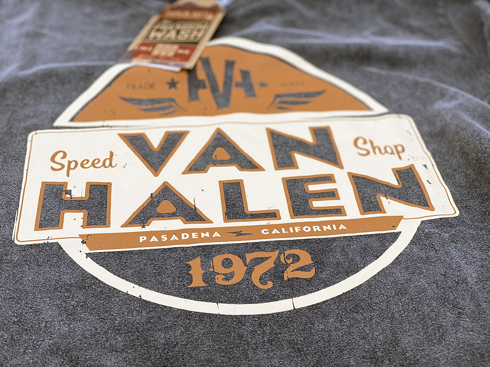 Van Halen Speed Shop 1972 Shirt