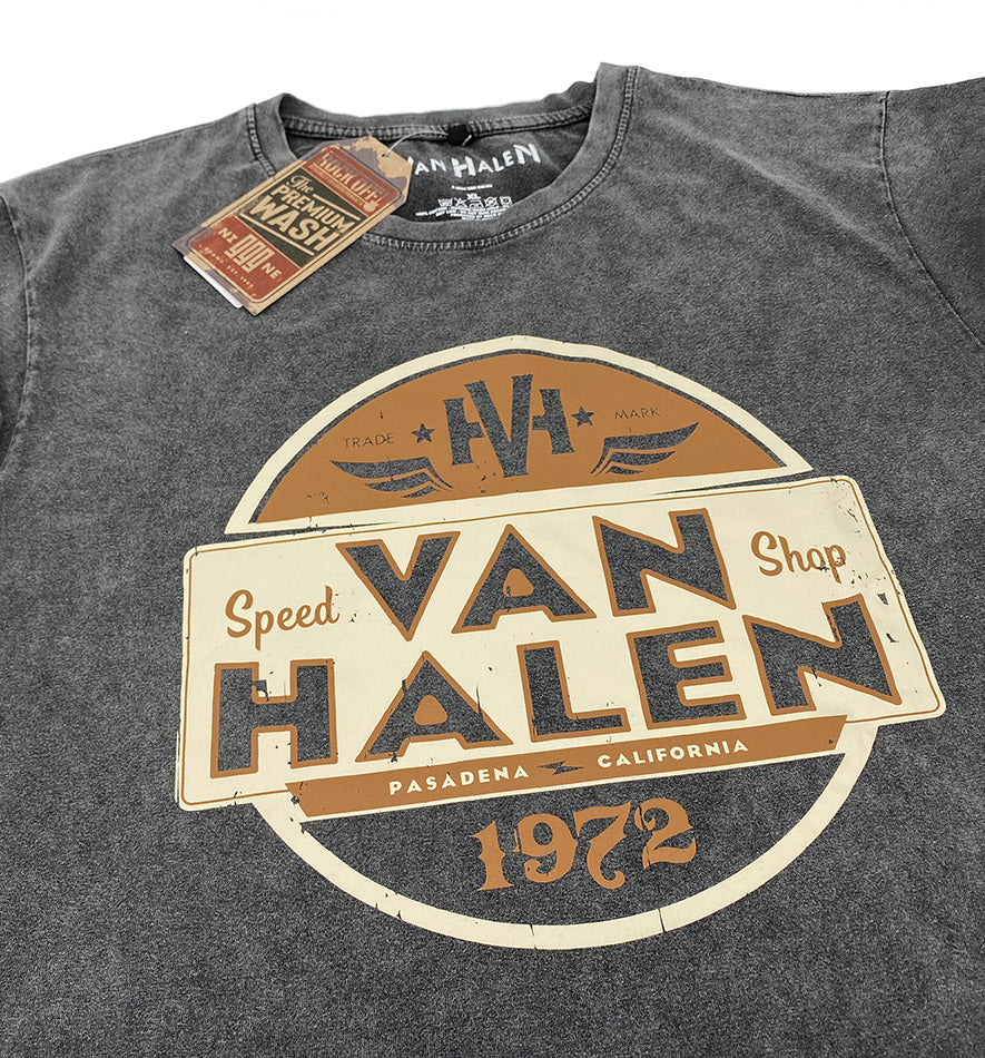 Van Halen Speed Shop 1972 Shirt