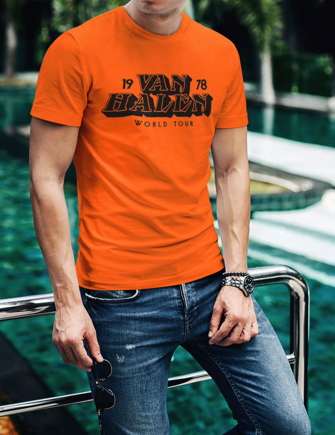 Van Halen Orange '78 Tour Shirt