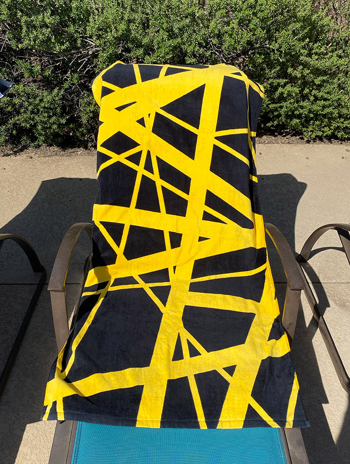 Black & Yellow Towel