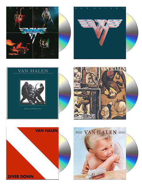 洋楽 Van Halen Studio Albums & Rarities Van Halen（ヴァン・ヘイレン）｜4枚の全米No.1アルバムにレア音源8曲