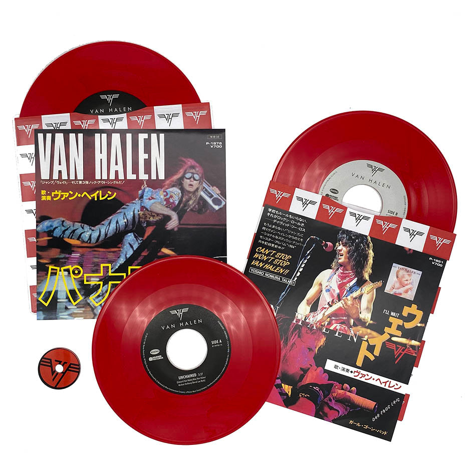 Van Halen: The Japanese Singles RED VINYL