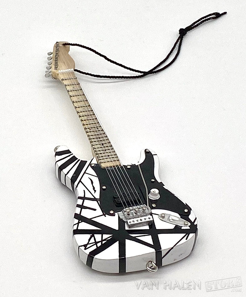 EVH Black & White Guitar Ornament