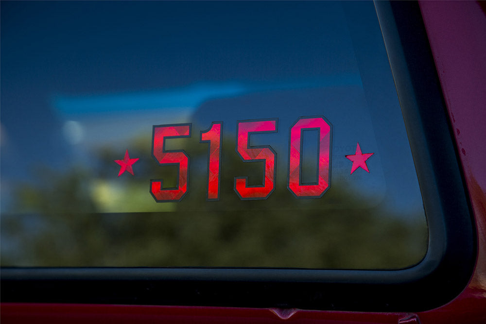 5150 Guitar Decal Set