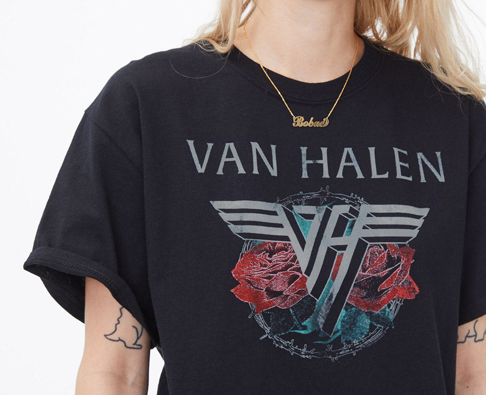 Barbed Wire & Roses Tour Shirt