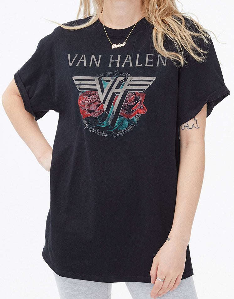 Barbed Wire & Roses Tour Shirt