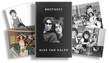 Alex Van Halen BROTHERS Hardcover + Exclusive Prints at Van Halen Store