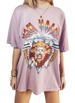 Women's 'Live 1982' Lion Tee