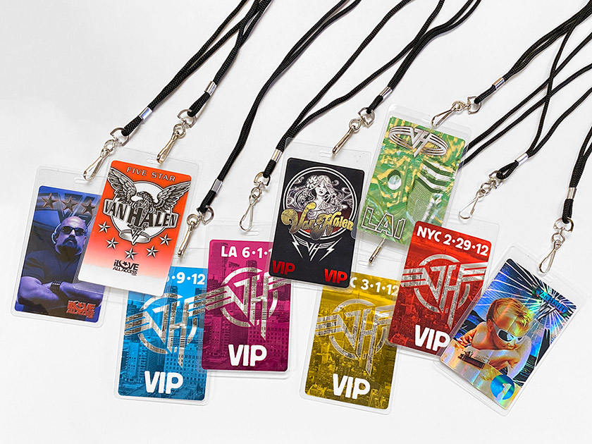 View All Van Halen Backstage Passes