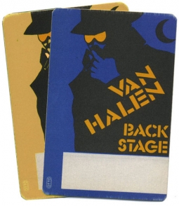 Backstage Passes Van Halen Store