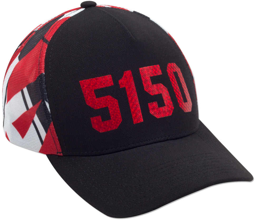 5150 Striped Hat: Van Halen Store