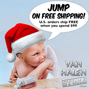 Enjoy FREE US Shipping at Van Halen Store