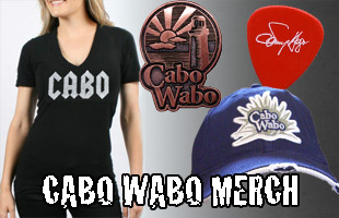 View All Cabo Wabo Cantina and Sammy Hagar Merchandise